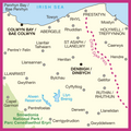 OLR116: Ordnance Survey Landranger Map of Denbigh & Colwyn Bay Area Map