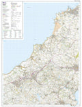 OS Explorer Map of Redruth & St Agnes (OL104) Map