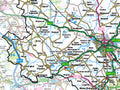 Buckinghamshire County Map Detail