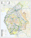 Cumbria Postcode Map