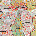 London Borough Postcode Map Centre