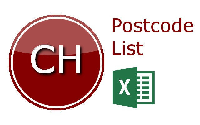 Chester Postcode Lists
