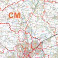 CM Postcode Map