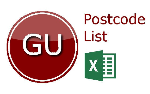 Guildford Postcode Lists