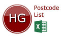 Harrogate Postcode Lists