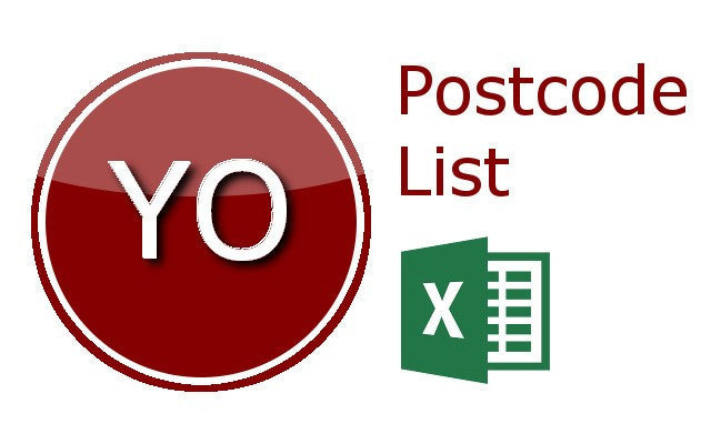 York Postcode Lists
