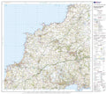 OLR200: Ordnance Survey Landranger Map of Newquay & Bodmin Map