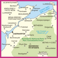 OLR115: Ordnance Survey Landranger Map of Snowdon & Caernarfon Area Map