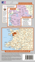 OL18: Ordnance Survey Explorer Map of Harlech, Porthmadog & Y Bala Back Cover