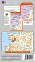 OL23: Ordnance Survey Explorer Map of Cadair Idris & Bala Lake Back Cover