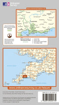 OS Explorer Map of St Austell & Liskeard (OL107) Back Cover