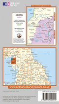 OL04: Ordnance Survey Explorer Map of the English Lake District (North West) Back Cover