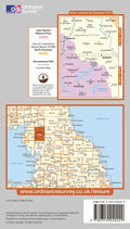 OL05: Ordnance Survey Explorer Map of the English Lake District (North East) Back Cover