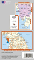OL06: Ordnance Survey Explorer Map of the English Lake District (South West) Back Cover