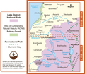 OL04: Ordnance Survey Explorer Map of the English Lake District (North West) Area Map