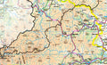 A closer look at the Aberdeenshire Moray and Angus County Wall Map