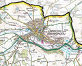 Another close look at the Brecon Beacons National Park Wall Map