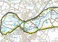 Another close look at The Broads National Park Wall Map