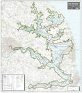 The Broads National Park Wall Map