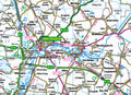 Cambridgeshire County Map Detail