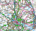 Derbyshire County Map Detail