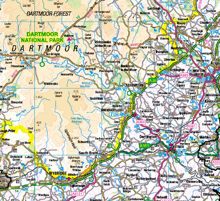 Detailed Devon Postcode Map Devon County Map (2021) – Map Logic