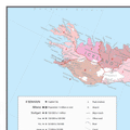 Top Left Corner of the Postcode Map of Europe