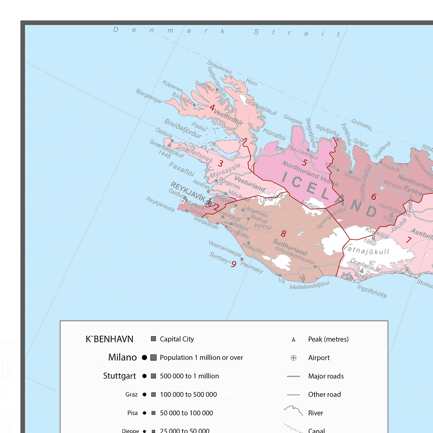 Postcode Map Of Europe – Map Logic