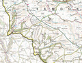 Another close look at the Exmoor National Park Wall Map