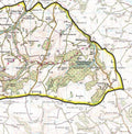 A closer look at the Exmoor National Park Wall Map