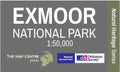 Exmoor National Park Wall Map Title Panel