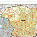 London Borough Postcode Map Northern Edge
