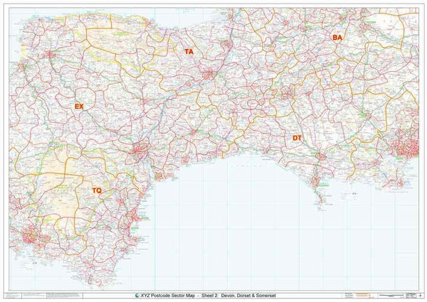SN Postcode Map for the Swindon Postcode Area GIF or PDF Download – Map ...