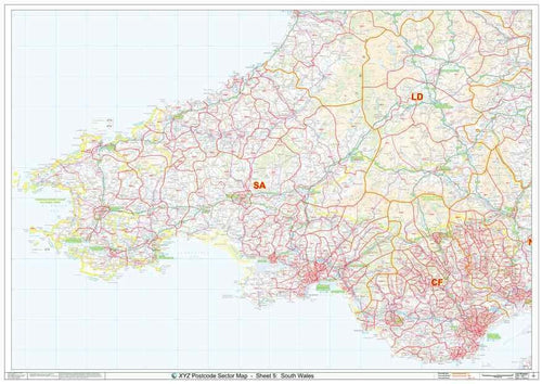 Swansea Postcode Maps for the SA Postcode Area | Map Logic