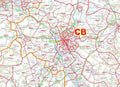 A closer look at the East Midlands Postcode map sheet