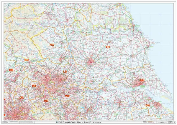B Postcode Map for the Birmingham Postcode Area GIF or PDF Download ...
