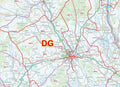 A closer look at the South West Scotland Postcode map