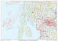 Central West Scotland Postcode map sheet