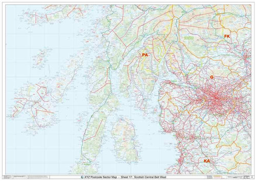 Postcode Maps in GIF or PDF Format for Download – Map Logic