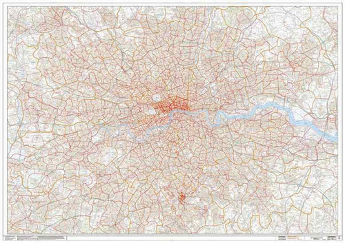 Twickenham Postcode Maps for the TW Postcode Area | Map Logic – Tagged ...