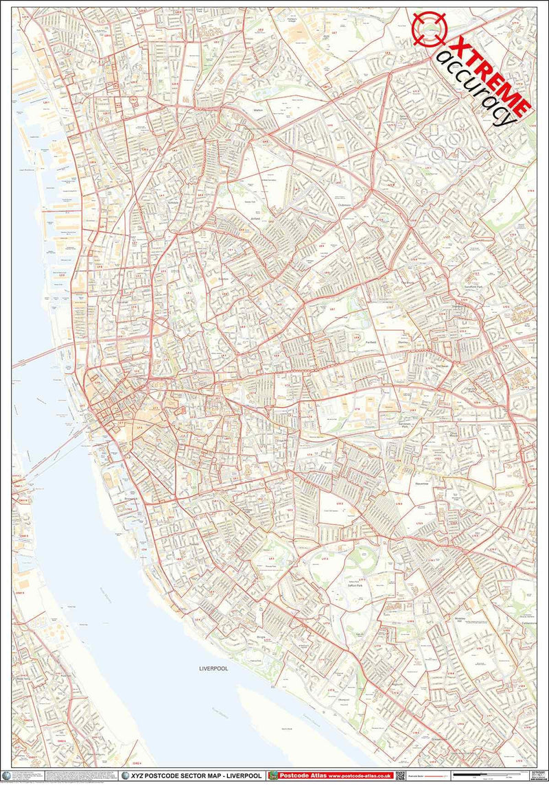 Liverpool Postcode Map