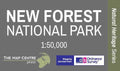The New Forest National Park Wall Map Title Panel