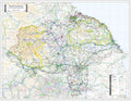 Map of North Yorkshire County