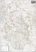 The Peak District National Park Wall Map