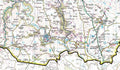 A closer look at the Peak District National Park Wall Map