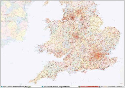 National Postcode Maps for England, Scotland, Wales – Map Logic