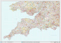 Sheet 1: South West England Postcode map