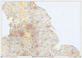 Sheet 4: Northern England Postcode map