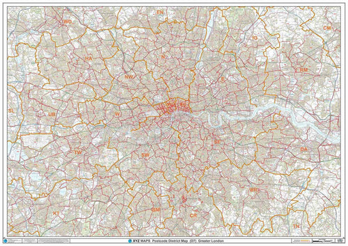 Harrow Postcode Maps for the HA Postcode Area | Map Logic