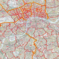 London Postcode District Map D7 - Central London